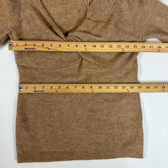 Helmut Lang Sz M Bungee Cold Shoulder Wool Blend Sweater NWT - Picture 9 of 14